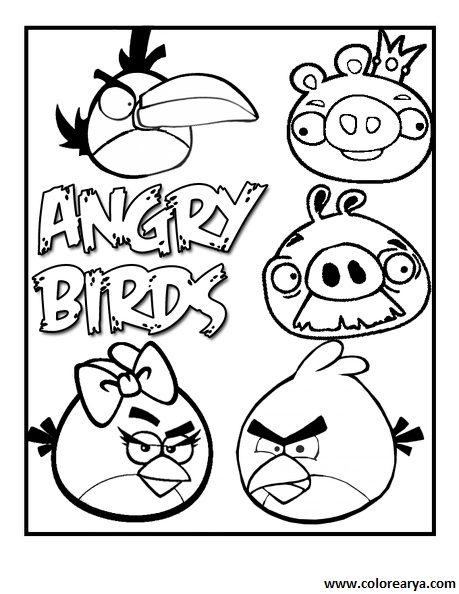 colorear Angry Birds (17)