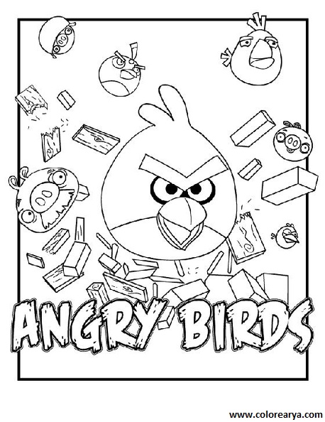colorear Angry Birds (19)