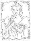colorear princesas (142)