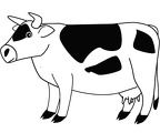 colorear vaca (19)