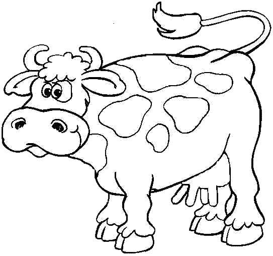 vacas Colouring Pages