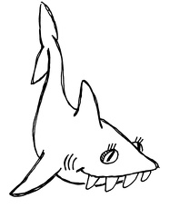 colorear tiburon (3)
