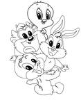 colorear baby looney toons (3)