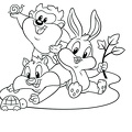 colorear baby looney toons (6)