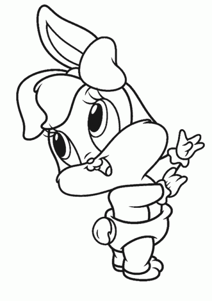 colorear baby looney toons (13).gif
