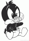 colorear baby looney toons (42)