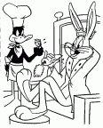 Colorear Bugs Bunny (5)