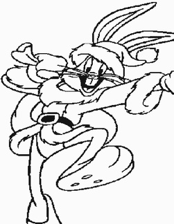 Colorear Bugs Bunny (7)