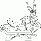 Colorear Bugs Bunny (13)