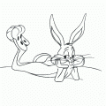 Colorear Bugs Bunny (16)