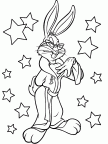 Colorear Bugs Bunny (17)