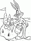 Colorear Bugs Bunny (36)