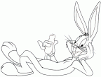Colorear Bugs Bunny (39)