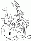 Colorear Bugs Bunny (42)