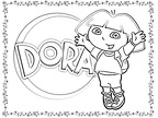 colorear  Dora la Exploradora (7)
