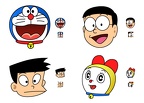 Dibujos para colorear Doraemon (2)