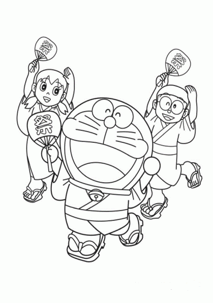 Dibujos para colorear Doraemon (4).gif