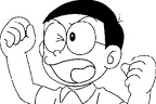Dibujos para colorear Doraemon (6)