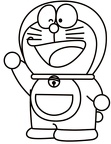 Dibujos para colorear Doraemon (21)