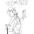 Dibujos colorear tom y jerry (3)