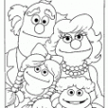 Dibujos colorear la familia (6)