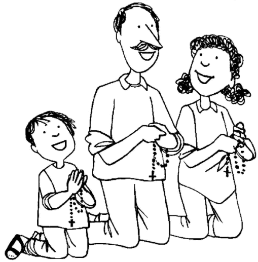 Dibujos colorear la familia (14).gif
