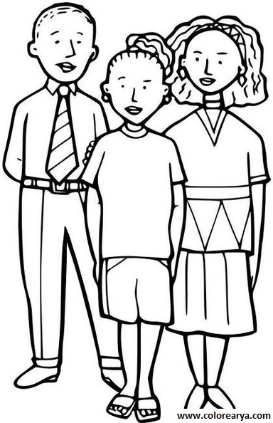 Dibujos colorear la familia (19).jpg
