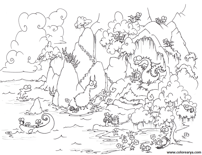 dibujos pintar dragon (3)