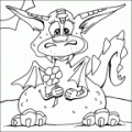 dibujos pintar dragon (9)