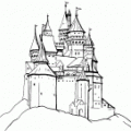 dibujos colorear castillo (3)