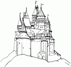dibujos colorear castillo (3)