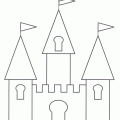dibujos colorear castillo (5)