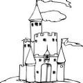 dibujos colorear castillo (10)