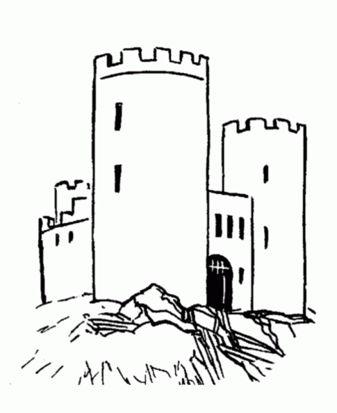 dibujos colorear castillo (10).gif