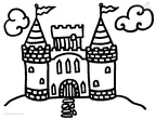 dibujos colorear castillo (13)