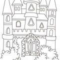 dibujos colorear castillo (14)