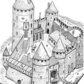 dibujos colorear castillo (15)