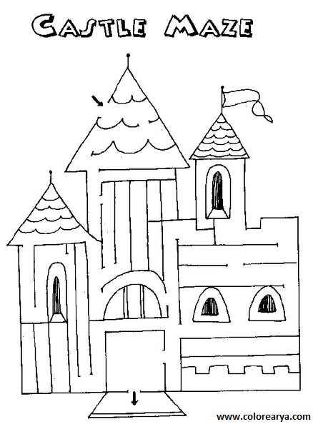 dibujos colorear castillo (25).jpg