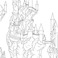 dibujos colorear castillo (27)