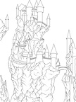 dibujos colorear castillo (27)