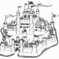 dibujos colorear castillo (35)