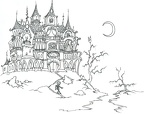 dibujos colorear castillo (37)