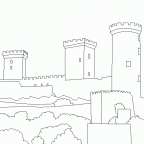 dibujos colorear castillo (38)