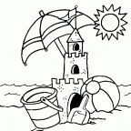 dibujos colorear castillo (39)