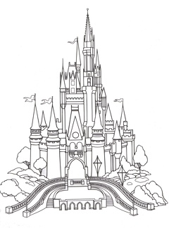 dibujos colorear castillo (39)