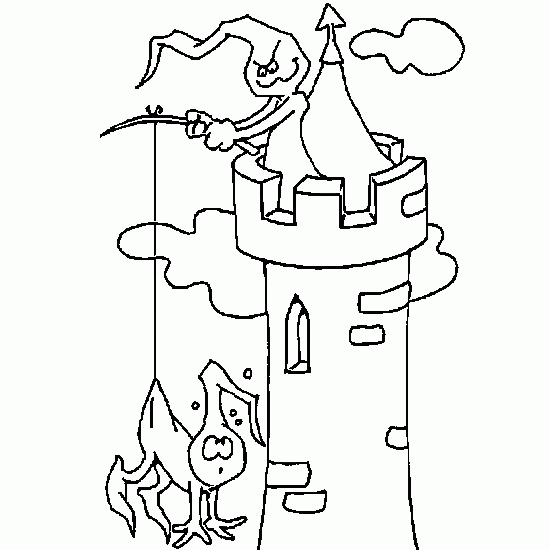 dibujos colorear castillo (40).gif