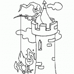 dibujos colorear castillo (40)