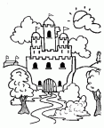 dibujos colorear castillo (51)
