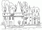 dibujos colorear castillo (55)