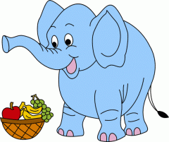 dibujos para pintar elefante (1)